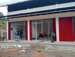 Babinsa Ngliman Kawal Pembangunan KDKMP Untuk Dorong Perekonomian Masyarakat Sawahan Berbasis Koperasi