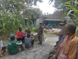 BABINSA KORAMIL 0810/20 NGLUYU INTENSIFKAN KOMSOS, PERERAT SILATURAHMI DENGAN WARGA BINAAN