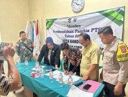 Babinsa Koramil 0810/11 Prambon Hadiri Pembentukan Panitia PTSL Tahun 2026 Desa Bandung