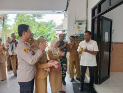 Batituud Koramil 0810/13 Lengkong Hadiri Lokakarya Mini Tribulan Lintas Sektor Puskesmas Lengkong