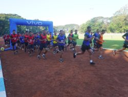 Kodim 0810/Nganjuk Gelar Tes Kesegaran Jasmani Periode I TA 2026