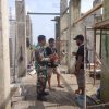 BABINSA LAKSANAKAN PENDAMPINGAN PEMBANGUNAN MASJID DI WILAYAH BINAAN