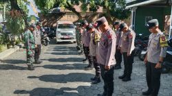 KORAMIL JAJARAN KODIM 0810/NGANJUK LAKSANAKAN PENGAMANAN KARNAVAL NYADRAN DAN BERSIH DESA KALORAN