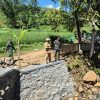 WARGA DESA SURU ANTUSIAS SAMBUT PEMBANGUNAN JEMBATAN PERINTIS GARUDA, AKSES JALAN IMPIAN YANG DIKERJAKAN GOTONG ROYONG BERSAMA TNI