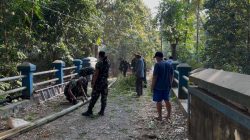 KARYA BAKTI YONIF TP 933/MACAN WILIS BERSAMA PEMERINTAH DESA MAGUAN PERKUAT SEMANGAT GOTONG ROYONG
