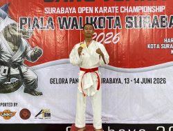 PRAJURIT YONIF TP 933/MACAN WILIS TOREHKAN PRESTASI, RAIH JUARA I KEJUARAAN KARATE PIALA WALI KOTA SURABAYA 2026