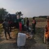 Babinsa Desa Jatirejo Monitoring Pendistribusian Material Jembatan Merah Putih di Wilayah Binaan