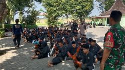 TNI-POLRI KAWAL KEGIATAN TES AYAM JAGO CALON WARGA PSHT RANTING WILANGAN, WUJUD SINERGITAS CIPTAKAN KAMTIBMAS KONDUSIF