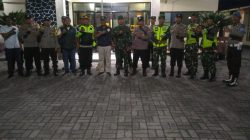 Wujudkan Kondusifitas wilayah Kecamatan Bagor di malam 1 Suro, Forkopimcam Bagor gelar apel bersama