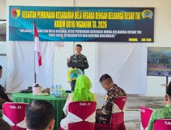 Kodim 0810/Nganjuk Gelar Pembinaan Kesadaran Bela Negara Bersama Keluarga Besar TNI