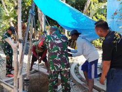 Babinsa Desa Tempuran Bantu Warga Buat Sumur Gali, Wujud Nyata Kepedulian TNI dalam Mengatasi Kesulitan Rakyat