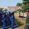 Babinsa Koramil 0810/15 Rejoso Bekali Peserta MPLS dengan Pelatihan PBB dan Wasbang di SMAN 1 Rejoso