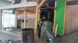 Anggota Koramil 20/Ngluyu Dampingi Pembangunan Rutilahu, Wujud Kepedulian TNI AD Tingkatkan Kesejahteraan Masyarakat