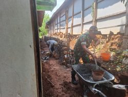 Babinsa Koramil 0810/05 Sawahan Kerja Bakti Bersama Warga, Perkuat Kemanunggalan TNI dengan Rakyat