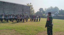 Babinsa Koramil 0810/11 Prambon Dampingi Seleksi Calon Paskibra Tingkat Kecamatan