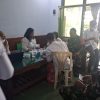 Koramil 0810/15 Rejoso Bersinergi dengan Puskesmas Rejoso Gelar Pemeriksaan Kesehatan bagi Anggota dan Persit