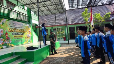 Kolaborasi Babinsa dan Guru dalam MPLS Ramah 2026, Wujudkan Lingkungan Sekolah  