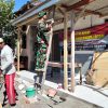 Babinsa Bagor Gotong Royong Percepat Pembangunan RTLH, Wujud Nyata Kepedulian TNI kepada Masyarakat
