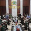 DANDIM 0810/NGANJUK TERIMA SILATURAHMI KAJARI KABUPATEN NGANJUK, PERKUAT SINERGI ANTARLEMBAGA