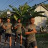 LARI 5 KM PERORANGAN, YONIF TP 933/MACAN WILIS TEMPA FISIK DAN MENTAL PRAJURIT