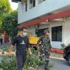 SAMBUT HUT RI KE-81, GERAKAN KERJA BAKTI SERENTAK SE-KAB. NGANJUK BERSAMA YONIF TP 933/MACAN WILIS