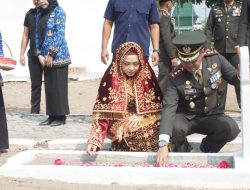 Dandim 0810/Nganjuk Hadiri Tabur Bunga, Kenang Jasa dan Pengorbanan Para Pahlawan