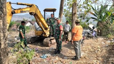 Kodim 0810/Nganjuk Siapkan Rencana Pembangunan Masjid Al-Husyn di Desa Sugihwaras