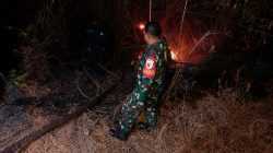 Kobaran Api Pecah di Tengah Rumpun Bambu, Babinsa Bersama Damkar dan Warga Bergerak Cepat Selamatkan Lingkungan