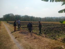 Babinsa Rejoso Dampingi Survei Geolistrik, Upaya Dukung Ketersediaan Air untuk Lahan Pertanian