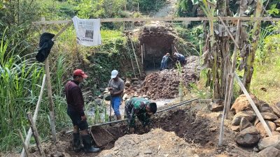 Program Jembatan Perintis Garuda hubungkan jalan antar dusun di Desa Kebonagung Kec.Sawahan Kab.Nganjuk