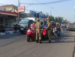Koramil Tanjunganom Melaksanakan Jum’at Berkah.