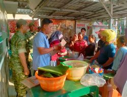Koramil 0810/09 Ngronggot Gelar Jumat Berkah, Wujud Kepedulian kepada Masyarakat