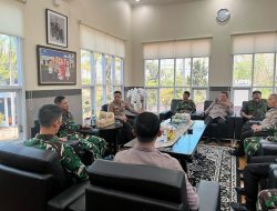 Sinergitas TNI-Polri Semakin Solid, Dandim Nganjuk Silaturahmi ke Mapolres Nganjuk.