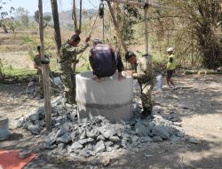 Dari Kedalaman 7 Meter, Harapan Air Bersih Mulai Mengalir: Kodim 0810/Nganjuk Terus Hadir untuk Warga