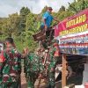 Kodim 0810/Nganjuk Bedah Rumah Tidak Layak Huni Milik Warga Desa Loceret