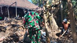 Kobaran Api Mengamuk di Baron, Dandim 0810/Nganjuk: Waspada dan Jangan Tinggalkan Sumber Api Tanpa Pengawasan