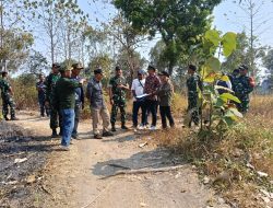 LANGKAH BESAR DIMULAI DARI SAMBIKEREP! DANDIM NGANJUK TINJAU 54 HEKTARE CALON LAHAN YON TP