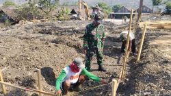 TNI HADIR UNTUK UMAT, KODIM 0810/NGANJUK MULAI WUJUDKAN MASJID AL-HUSAYN UNTUK WARGA