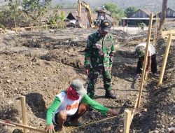 TNI HADIR UNTUK UMAT, KODIM 0810/NGANJUK MULAI WUJUDKAN MASJID AL-HUSAYN UNTUK WARGA
