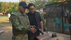 Jelang HUT Ke-81 TNI, Kodim Nganjuk Gelar Menembak Bersama Perbakin dan Forkopimda