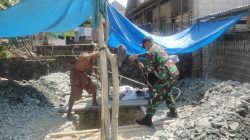 Atasi Kesulitan Air Bersih, Babinsa Ngluyu dan Warga Tuntaskan Pembangunan Sumur hingga Kedalaman 10 Meter