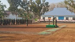 Kodim 0810/Nganjuk Gelar Upacara Bendera, Tanamkan Disiplin dan Semangat Nasionalisme