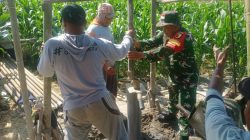 Penuhi Kebutuhan Air Saat Musim Kemarau, Babinsa Koramil 0810/15 Rejoso Monitoring Pengeboran Sumur Dalam di Wilayah Binaan