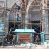 Wujud Kepedulian Terhadap Tempat Ibadah, Anggota Koramil 0810/15 Rejoso Gotong Royong Rehab Masjid Al Mukhlisin Desa Talang
