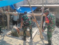 TNI AD Terus Berupaya Hadir di Tengah Kesulitan Warga, Sumur di Tempuran Capai Kedalaman 12 Meter
