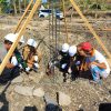 TIGA TAHUN MENANTI, AKHIRNYA MASJID AL HUSAYN MULAI DIBANGUN! DANDIM 0810/NGANJUK LETAKKAN BATU PERTAMA DI BOGORJO