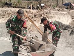 Kodim 0810/Nganjuk Wujudkan Impian Warga, Pembangunan Masjid Al Husayn Capai 56,7 Persen