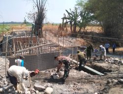 TNI dan Warga Kompak Bangun Jembatan Garuda di Kedungglugu, Progres Pembangunan Capai 28 Persen