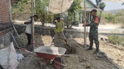 Atasi Krisis Air Bersih Saat Kemarau, Babinsa Ngluyu dan Warga Gotong Royong Bangun Sumur Gali