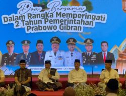 KODIM 0810/NGANJUK HADIRI DOA BERSAMA LINTAS AGAMA, PERKUAT PERSATUAN DAN KERUKUNAN BANGSA